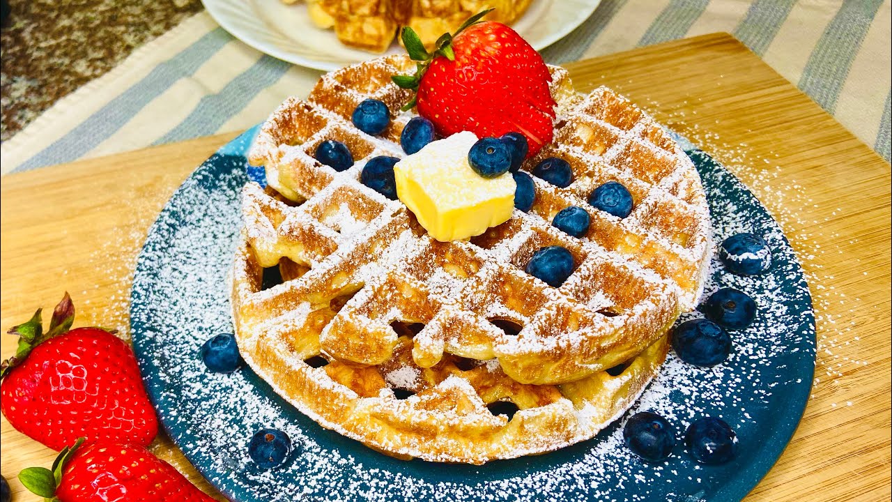 The Best Homemade Waffle Recipe