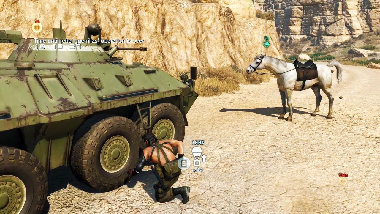 MGS5 - Эпизод 9: [Резерв, отступление] - Никаких следов / Идеальная скрытность