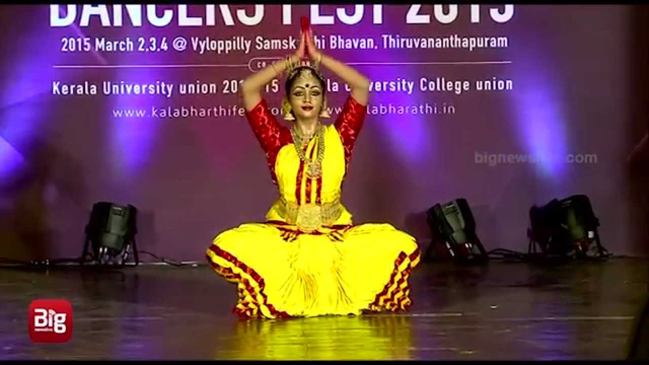 Bharathanatyam by Aishwarya Raja 4 in Kalabharathi National Dance Music Fest 2015 Trivandrum