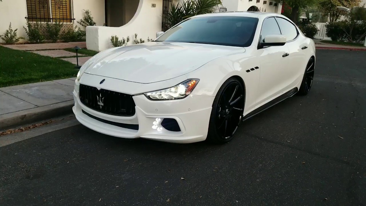 Maserati Ghibli Qs4 Wald blk bison edition