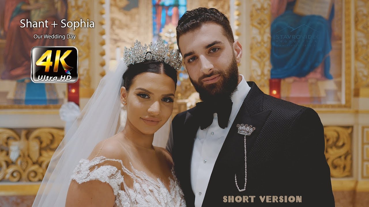 Shant & Sophia's 4K UHD 15min Version of Wedding in Taglyan Hall st Sophia Church 07 28 2018