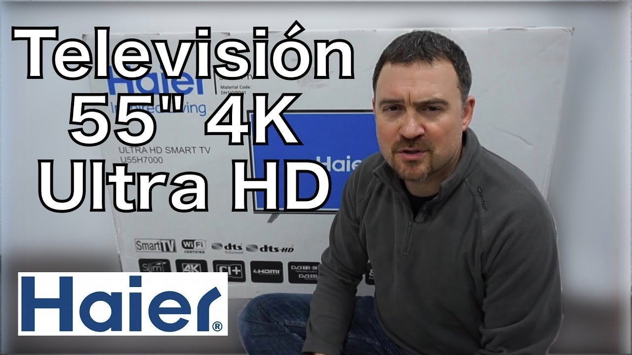 Mi TV Haier de 55 pulgadas 4K by Gearbest.com