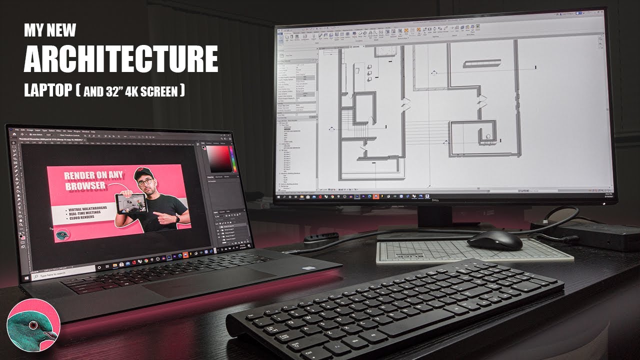 My New Architecture Laptop Setup | Unboxing The Dell Precision 5750