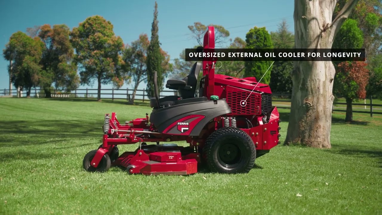 Ferris IS6200 Zero-skręt &ndash; Potęga koszenia! 🚜 Caterpillar Diesel 36 kW | 183 cm szerokości