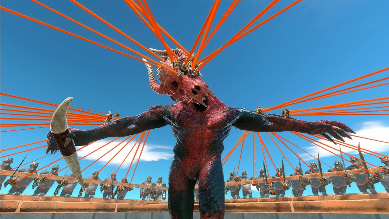 Units Captivity Among Harpoon black Monkeys - Animal Revolt Battle Simulator
