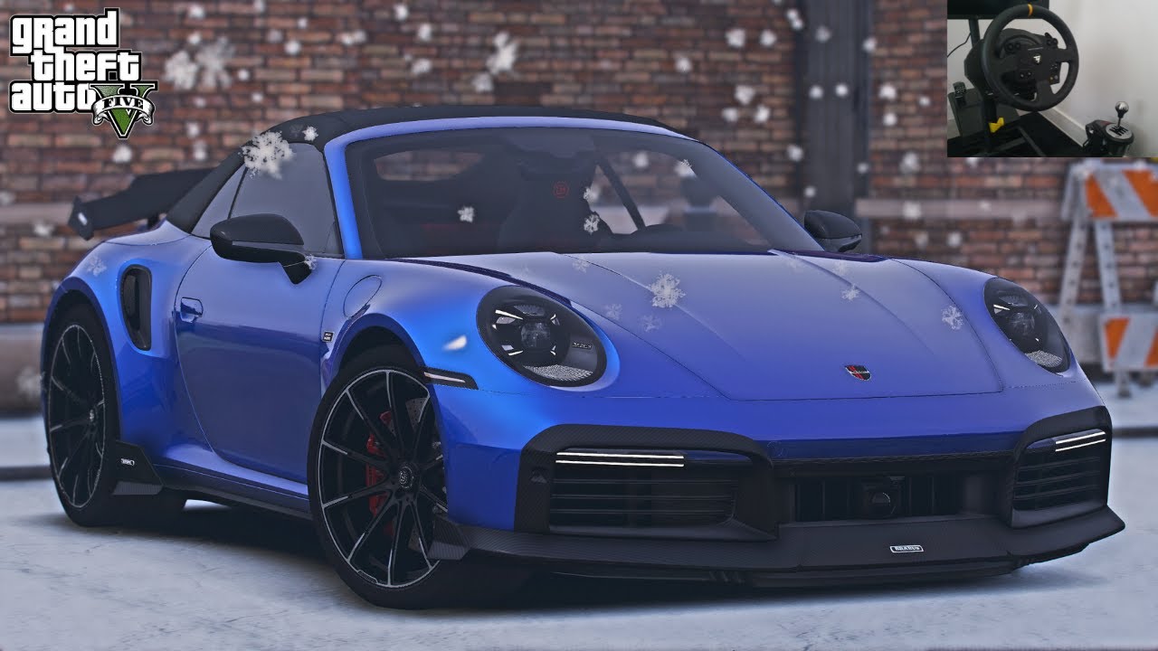 Uber 2023 Brabus Porsche 911 Turbo S Cab - NVE GTA 5