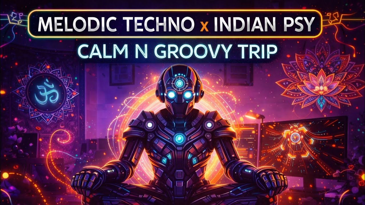 Melodic Techno X Indian Psy DJ Mix 2026 [4K]