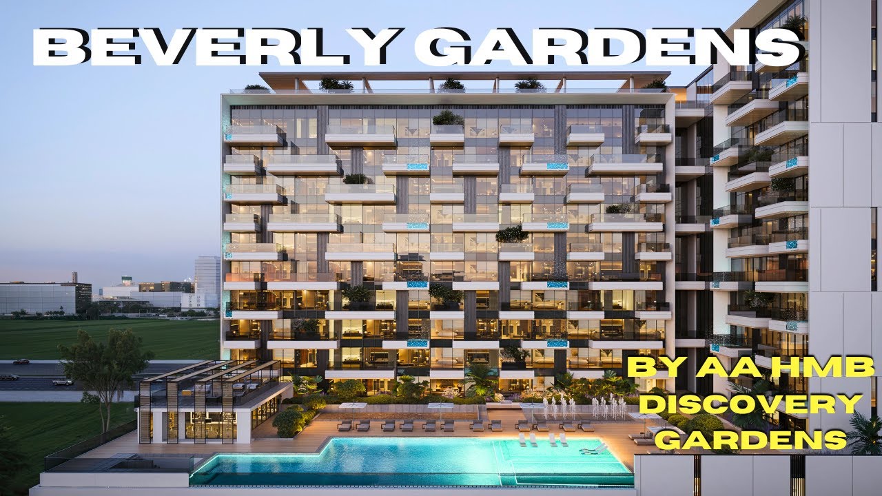 Beverly Gardens - Современные Апартаменты в районе Discovery Gardens, Dubai