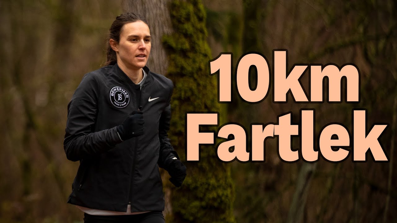 10km Fartlek w/ Bowerman Track Club at the 
