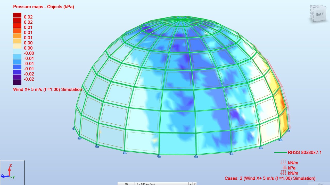 Robot Structural Analysis Professional 2022 Designing & Analysis  Of Steel Dome