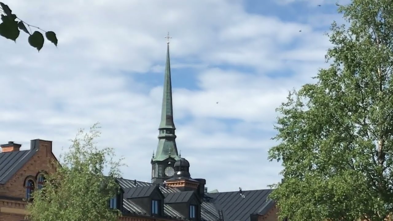 Mora kyrka, sammanringning på håll