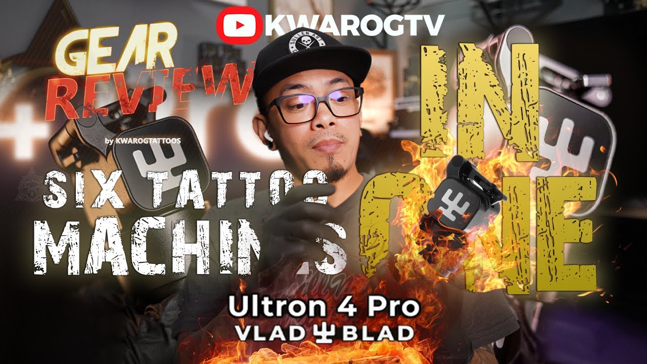 ULTRON 4 PRO ОТ VLADBLAD | САМАЯ УНИВЕРСАЛЬНАЯ ТАТУИРОВОЧНАЯ МАШИНА