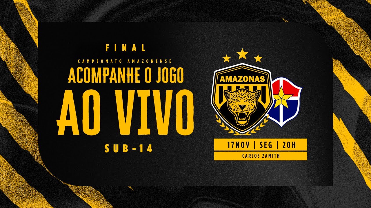 #TVOn&ccedil;aAoVivo | Amazonas x Fast Clube | Campeonanto Amazonense Sub-14 (final )