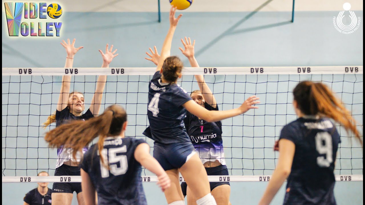 Pallavolo U18 eccellenza femminile - Impresind DVB  vs  Numia Viscontini Milano
