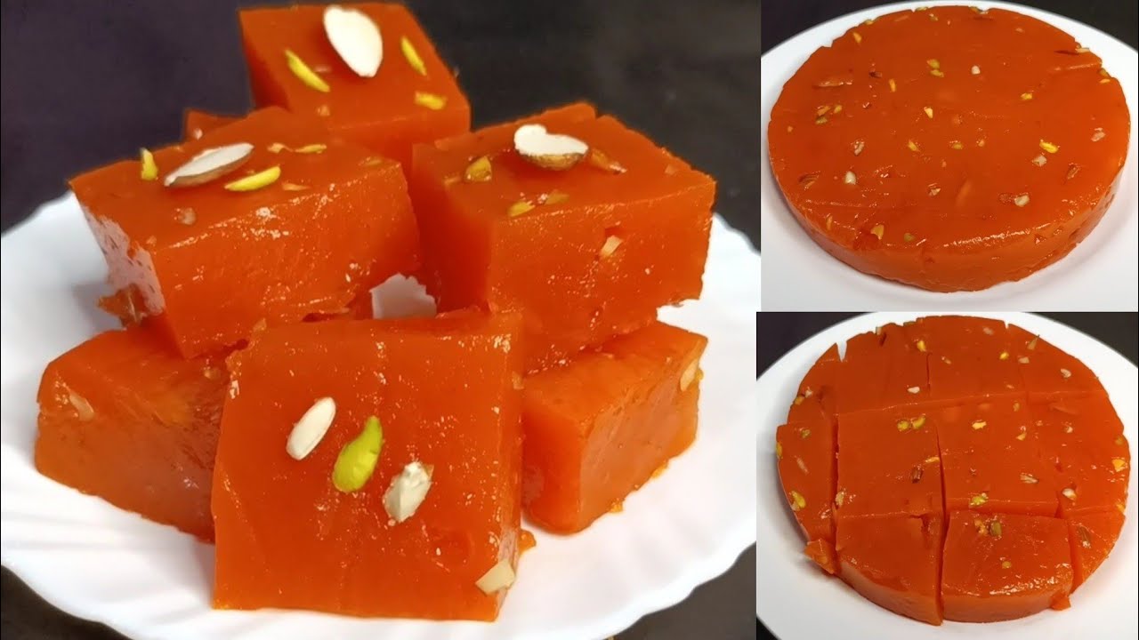 ಕ್ಯಾರೆಟ್ ತುರಿಯುವುದು ಬೇಡ ಹಾಲು ಕೋವಾ ಇಲ್ಲದೆ ರುಚಿಯಾದ ಕ್ಯಾರೆಟ್ ಹಲ್ವ ಹೊಸ ವಿಧಾನದಲ್ಲಿ ತಯಾರಿಸಿ | Carrot Halwa