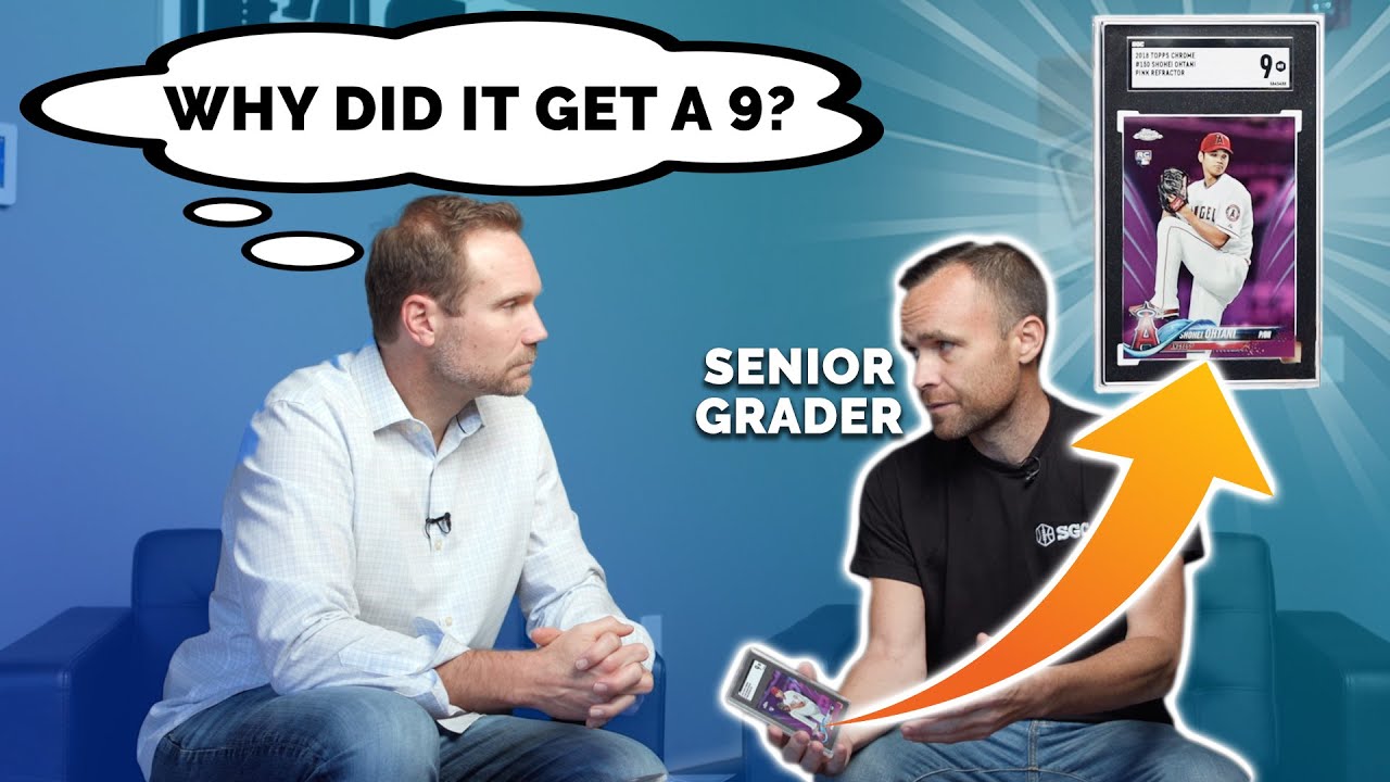 SGC Senior Grader Explains How He Grades Cards 😱 SGC Submission Reveal [PART 2 of SGC Tour]
