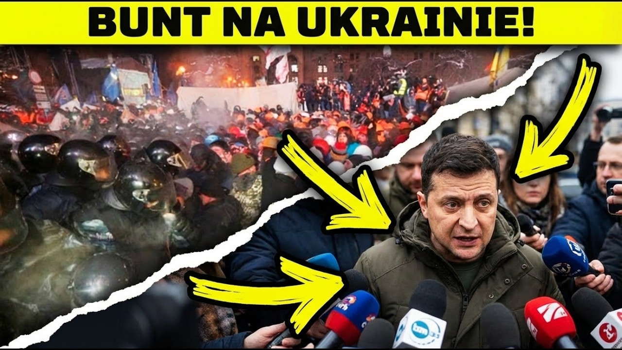 Z Ostatniej Chwili! Wybuch BUNT Na Ukrainie Przeciwko ZELENSKIEMU