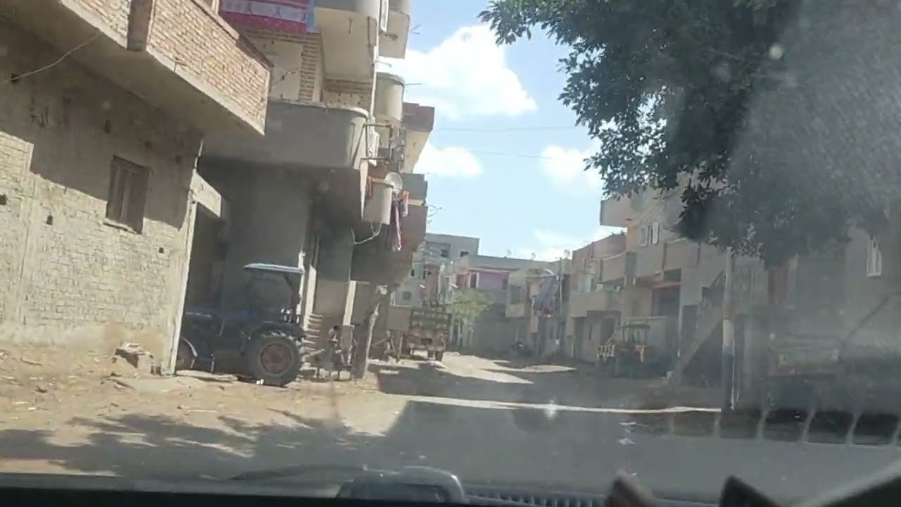 مدينه طنطا من الزراعي ومدخل اشنواي وجوله داخل القري والأراضي الزراعية