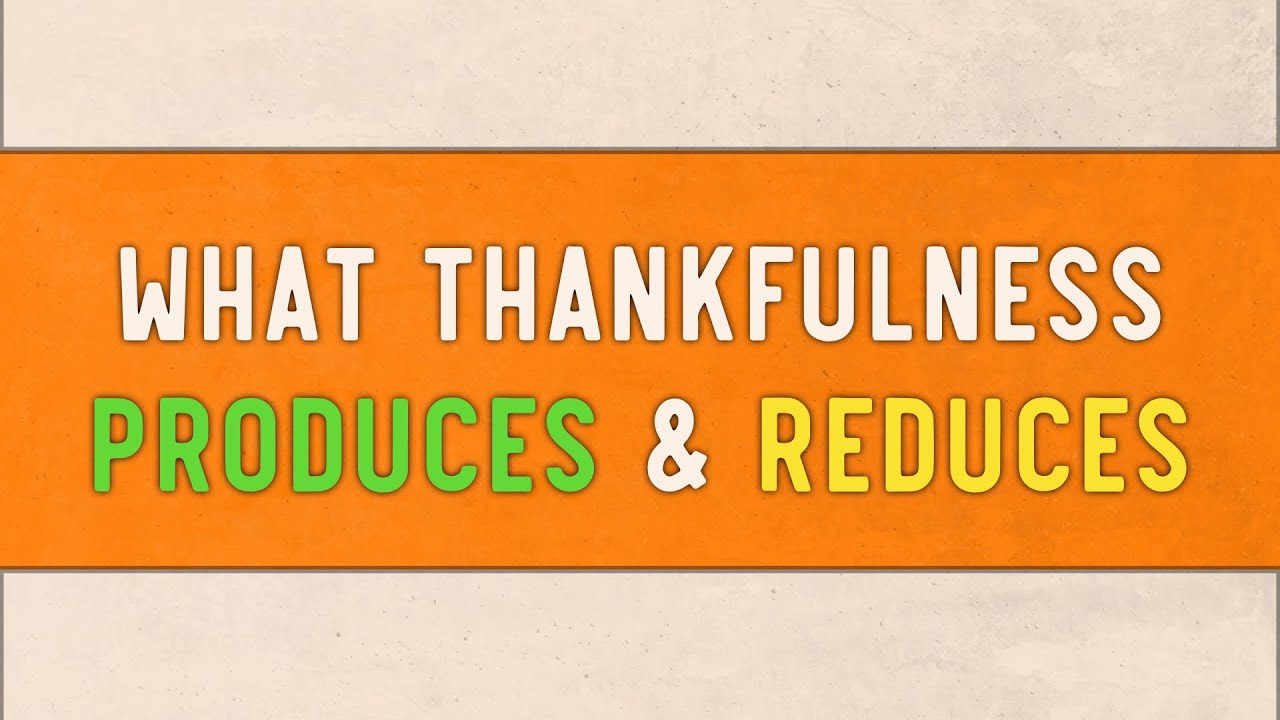 Multiplying Thankfulness