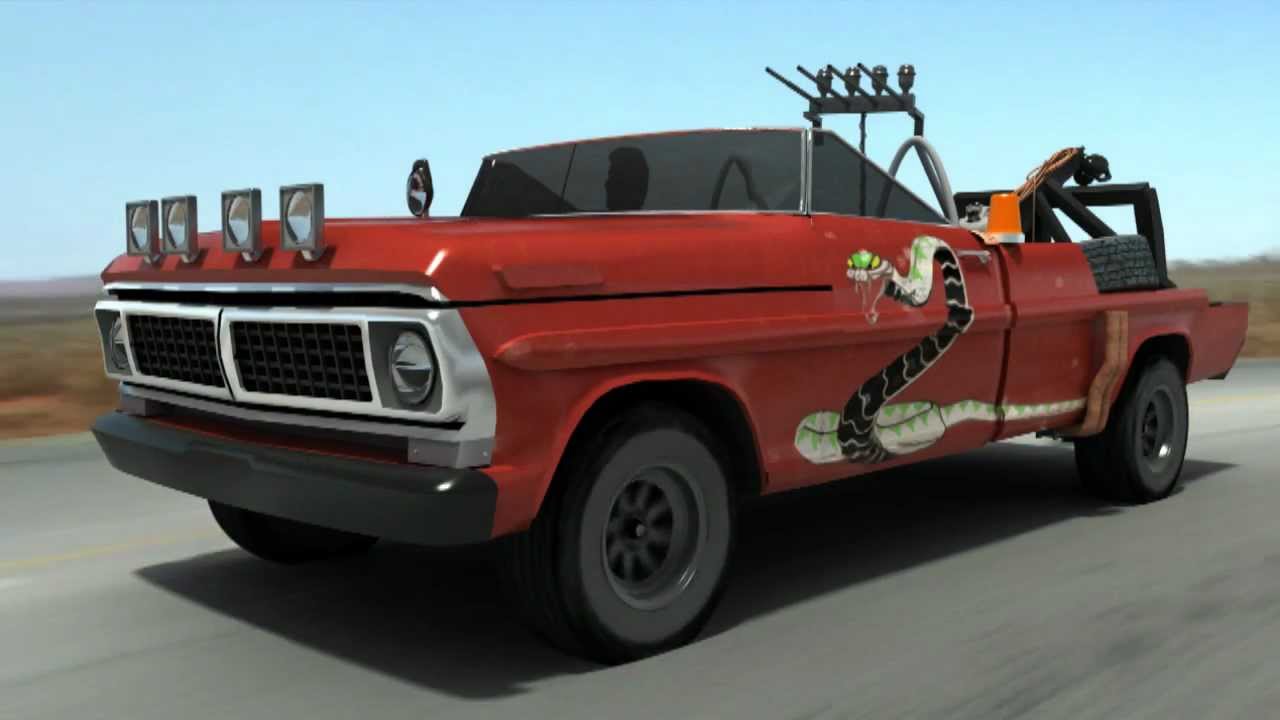 Mad Max 2 Computer Generated Cars