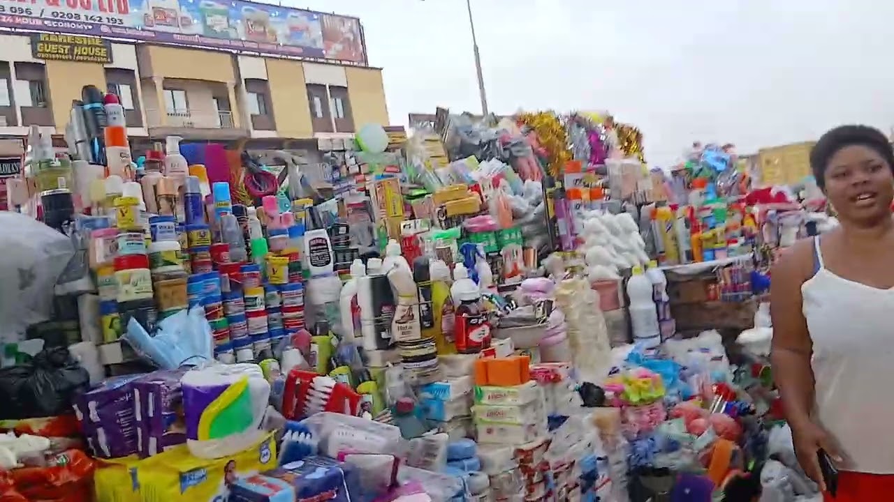 WHAT KANESHIE ROAD SIDE MARKET LOOK LIKE TODAY IN 🇬🇭 