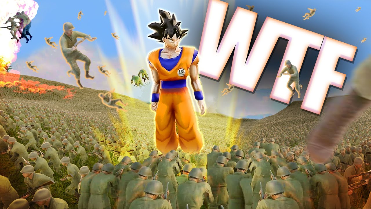 100.000 NAZIS vs GOKU