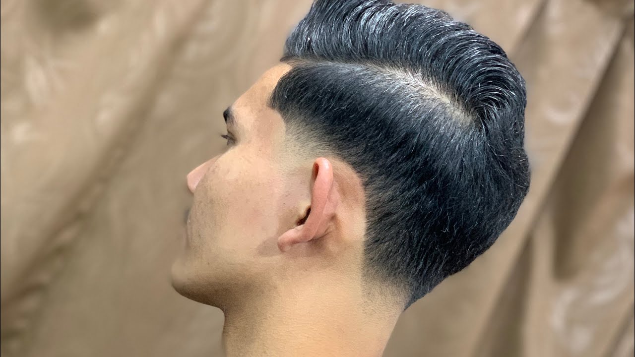Cara potong rambut LOW TAPER FADE / tutorial low taper fade