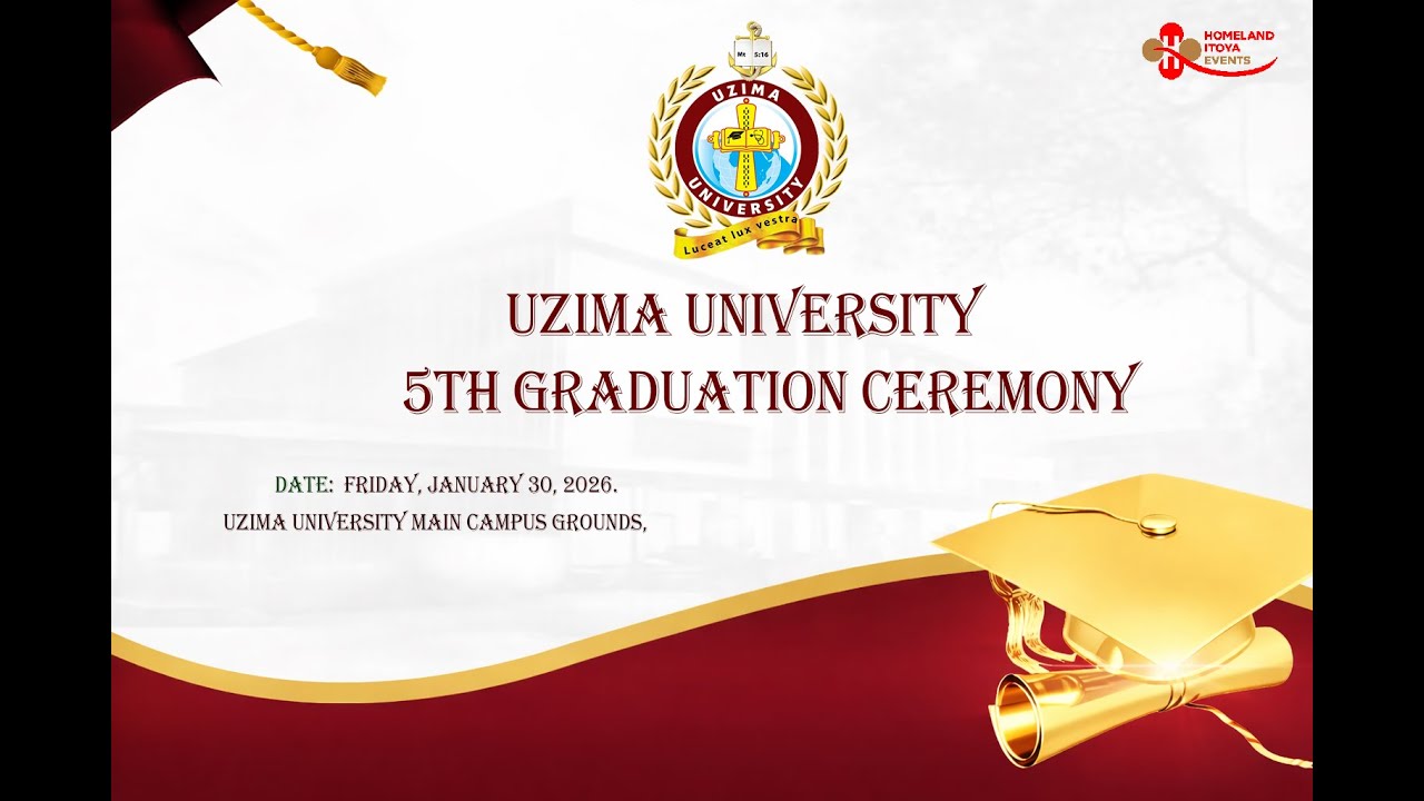 🎓 Uzima University 5th Graduation Ceremony 2026