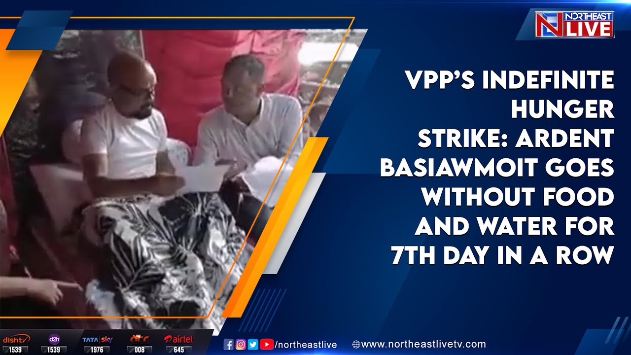 VPP&rsquo;s indefinite hunger strike: Ardent Basiawmoit goes without food and water for 7th day in a row