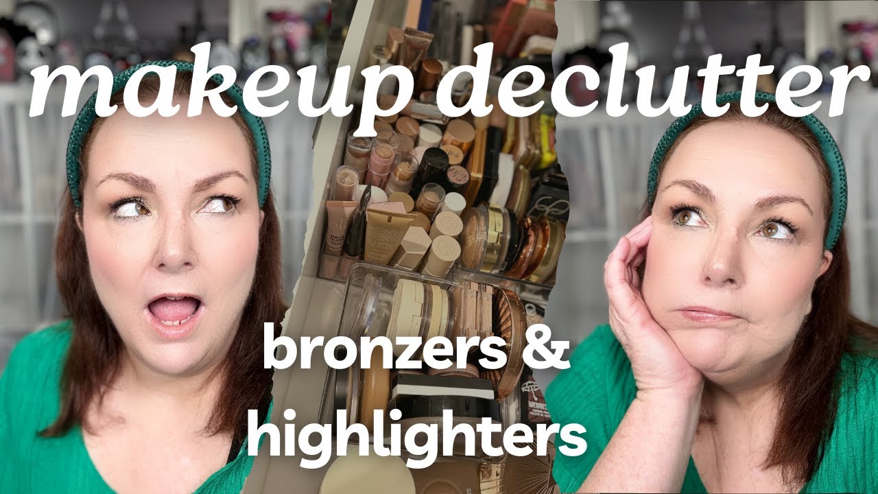 Серия статей о расхламлении косметики: бронзеры и хайлайтеры