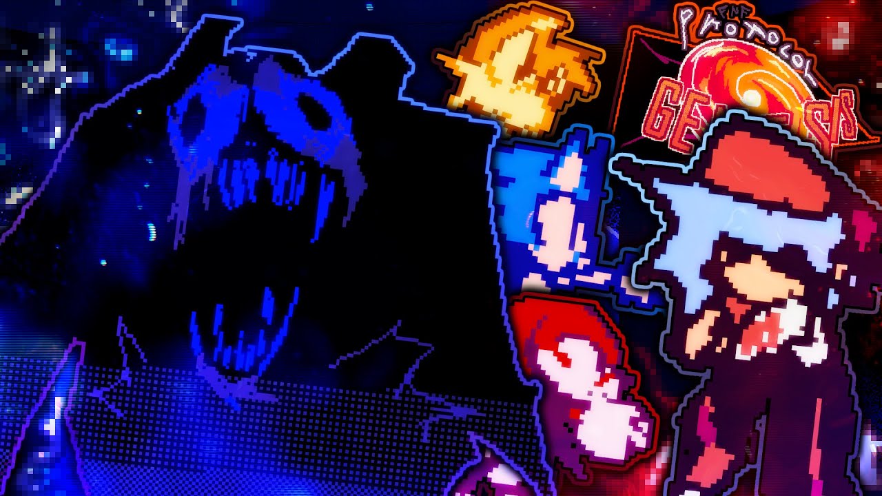 ▪ Puzzles ▪ FNF Protocol Genesis - GFC [Full Release Mod]