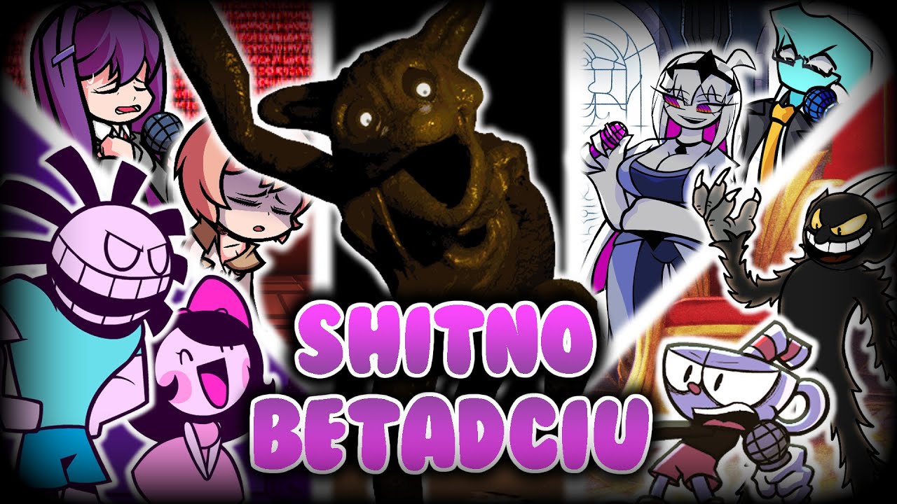FNF Shitno But Every Turn a Different Character Sings It - Shitno BETADCIU || Hypno's Lullaby V2