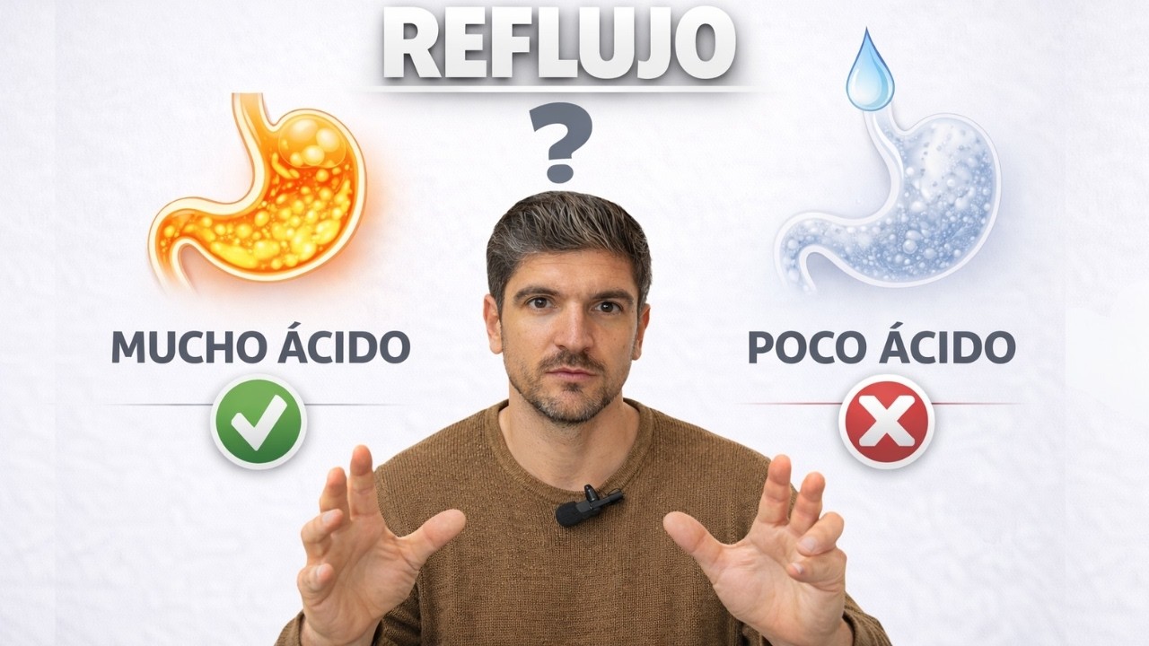 ¿Reflujo por MUCHO o POCO ácido? La verdad que nadie te cuenta