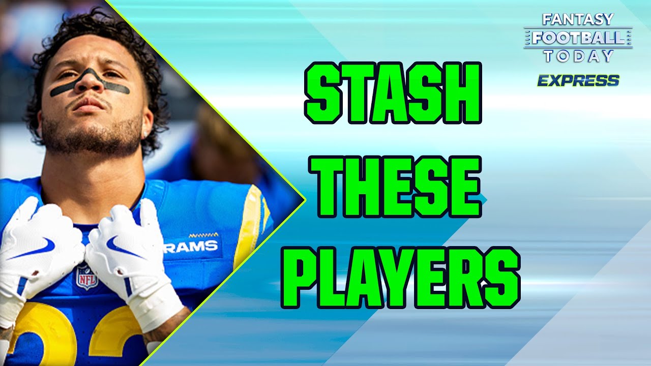 Beat the Waiver Wire! Best Players to STASH ahead of Week 14! (FFT Express)