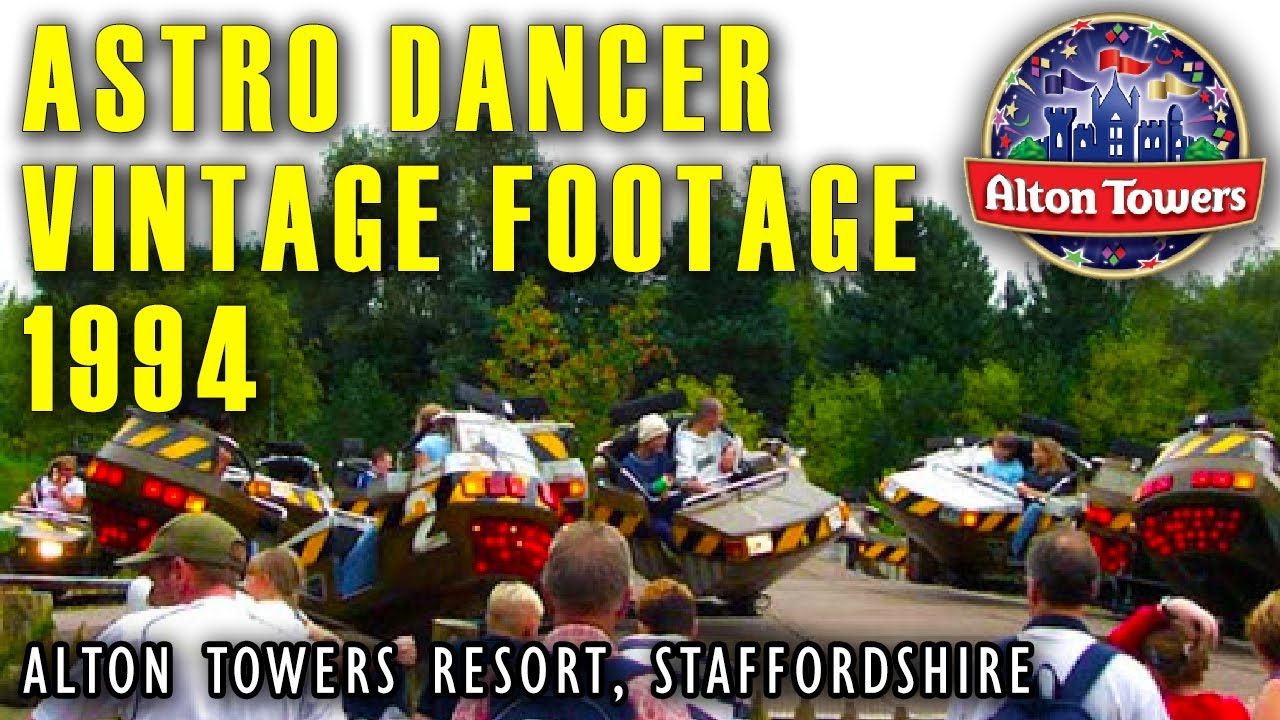 ASTRO DANCER (Dynamo) - Vintage Footage - Alton Towers - Summer 1994