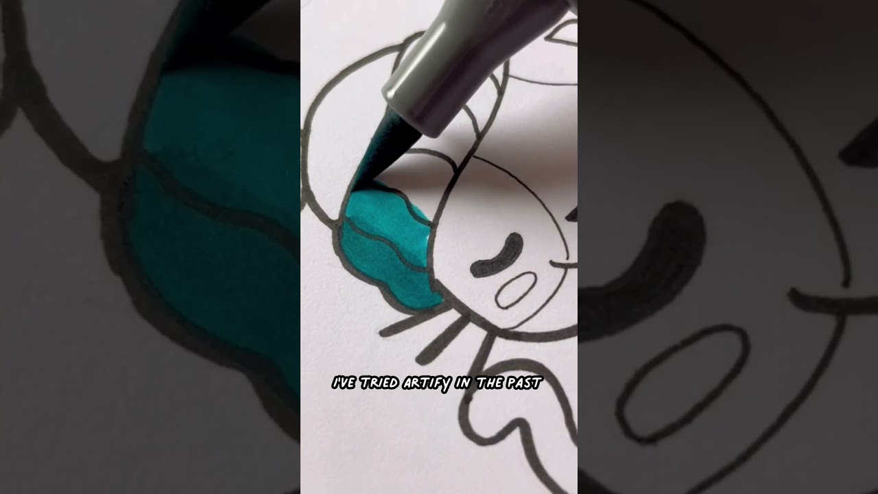 Artify Marker Review! #ARTMAS Day 7 #shortsmaschallenge