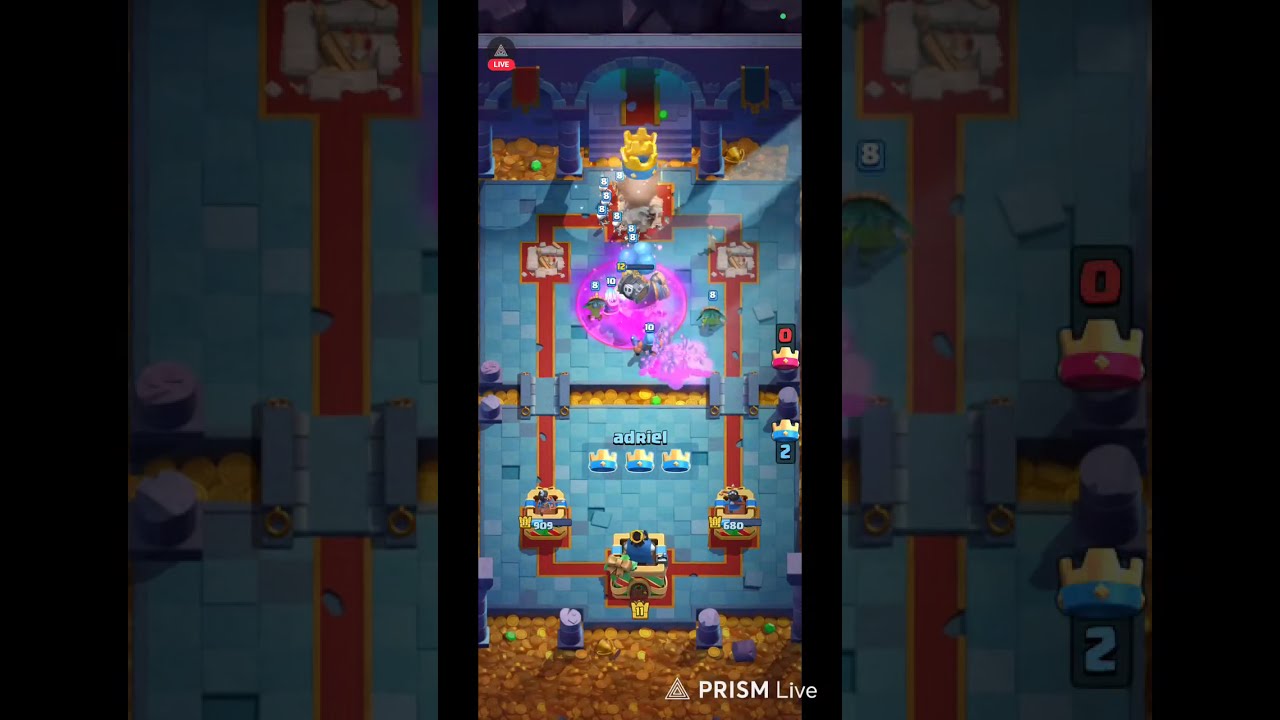 Transmissão ao vivo de Imperador Adriel clash