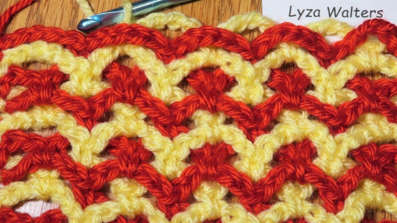 Crochet Interlocking Mesh Stitch | Crochet Stitches