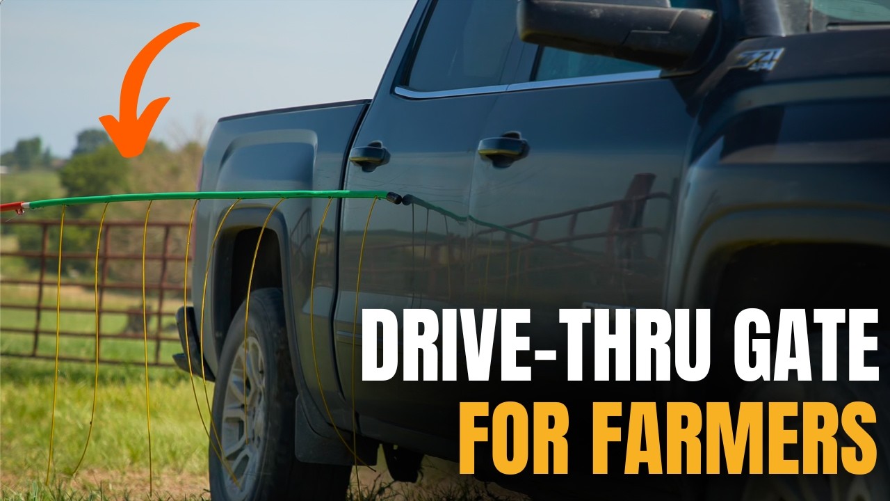 Farmers: This Drive-Thru Gate Will Save You TIME