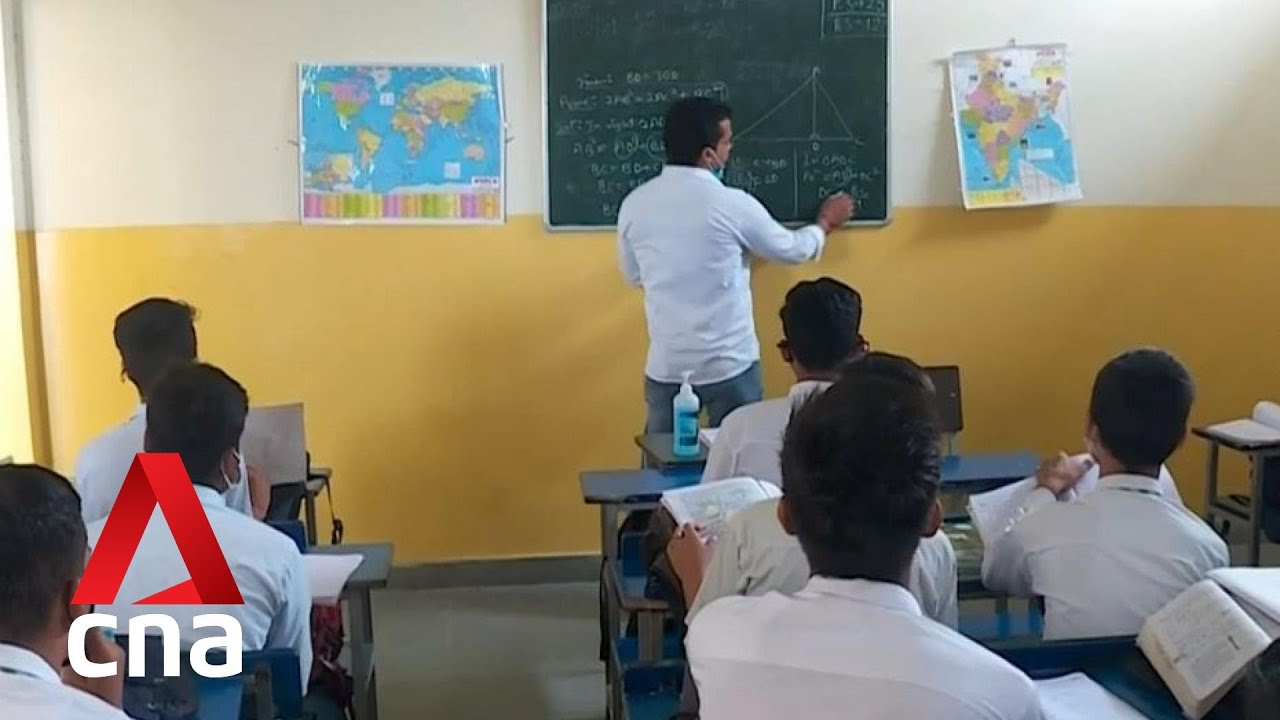 Schools in India reopen for the first time in 18 months, but not all students return