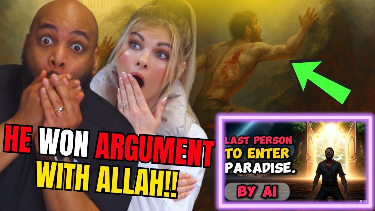 Touching Story of The Last Person to Enter Paradise (Jannah) | islamic stories - WOAHH!! REACTION