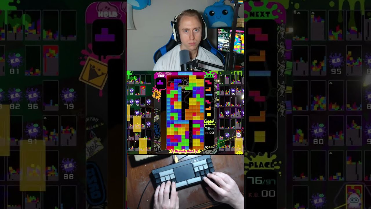 Tetris 99! SHORTS Daily Wumbo Livestream 3-11-26