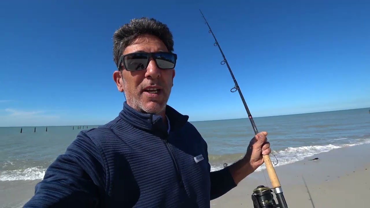 ci si riprova a pescare dalla spiaggia con pesce e gambero vivo innescati