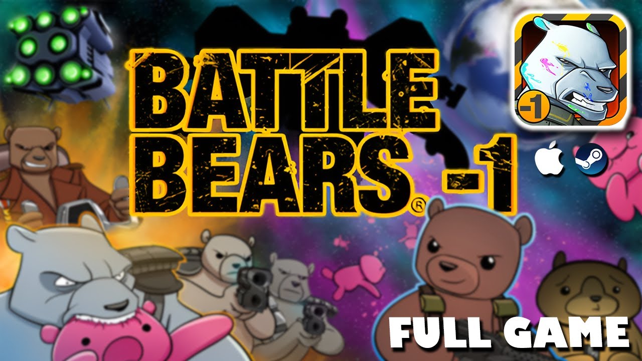 Battle Bears -1 | PC/iOS Longplay, Full Game, No Commentary