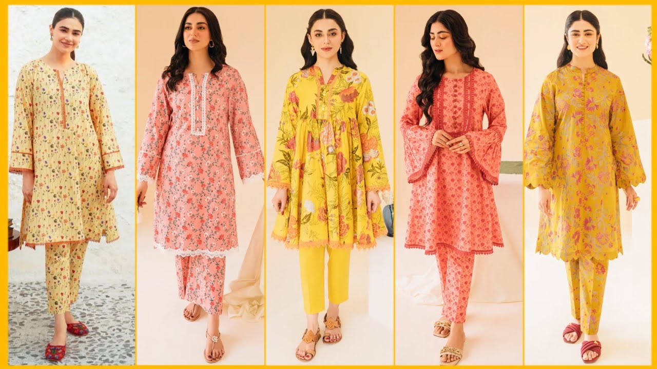 CASUAL WEAR ALL OVER PRINTED DRESS DESIGNS FOR SUMMER 2023!!! SAME PRINT DRESS DESIGNS !!!