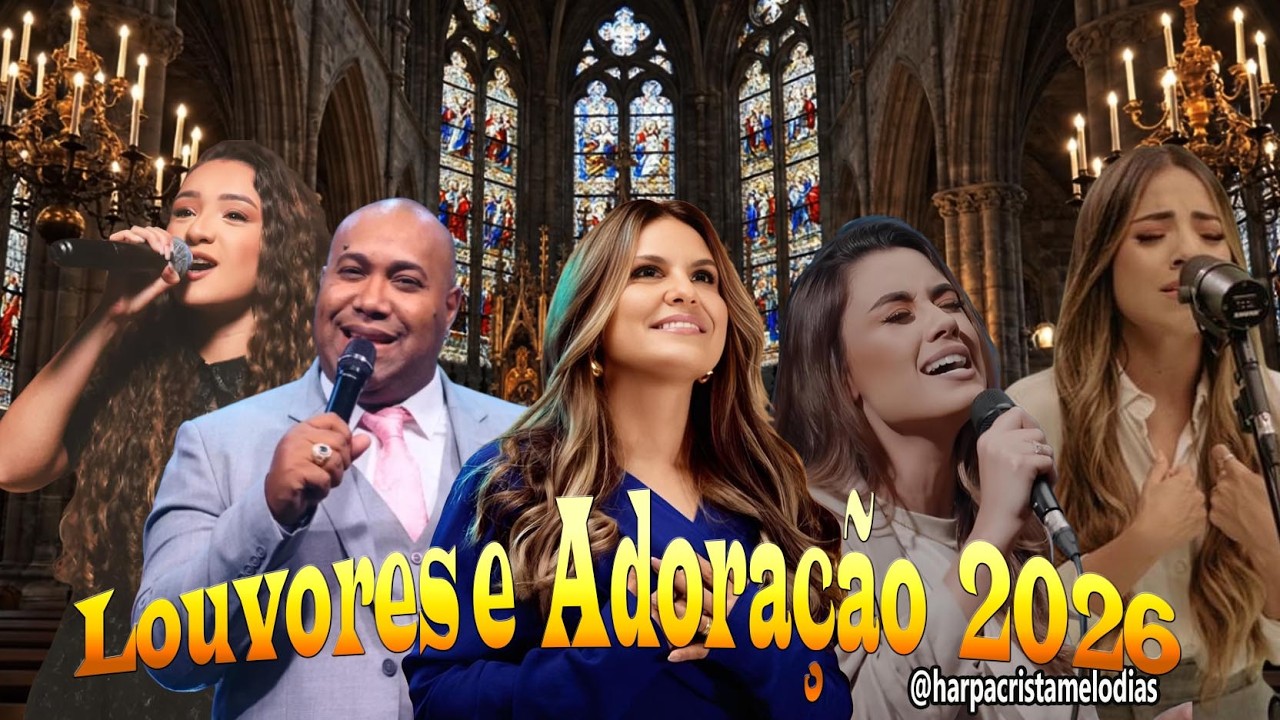 Nova Hinos Evangélicos 2026,  Louvores e Adoração 2026, As Melhores Músicas Gospel #musicagospel