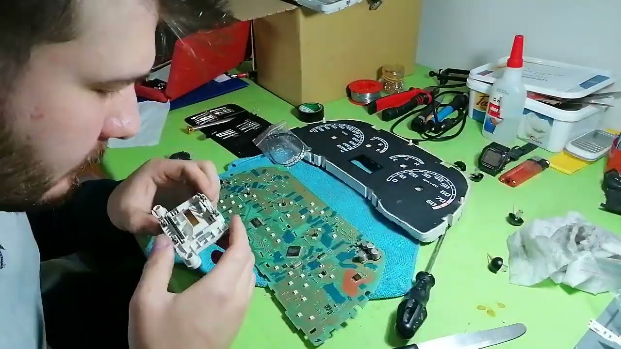 Fiat Albea Gösterge Renk Değişimi, Fiat Albea Dashboard Color Change