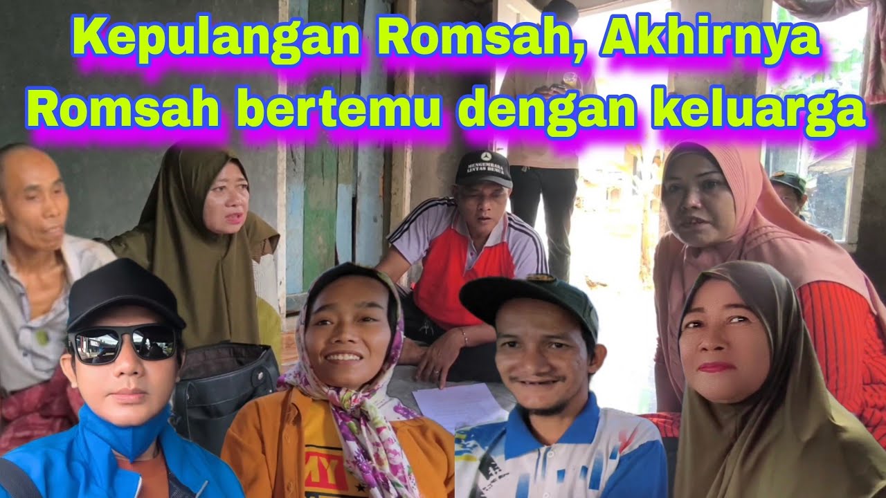 Kepulangan Romsah.Akhirnya Romsah bertemu dengan keluarga #yayasanjiwaberseri #partitv #yayasanodgj