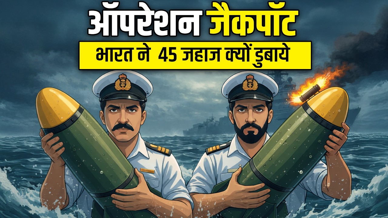 Kaise Bharat ne Pak Ke 45 Jahaj Duba Diye? Bhanak bhi nahi lagi | The Silent War | 2D Animation 