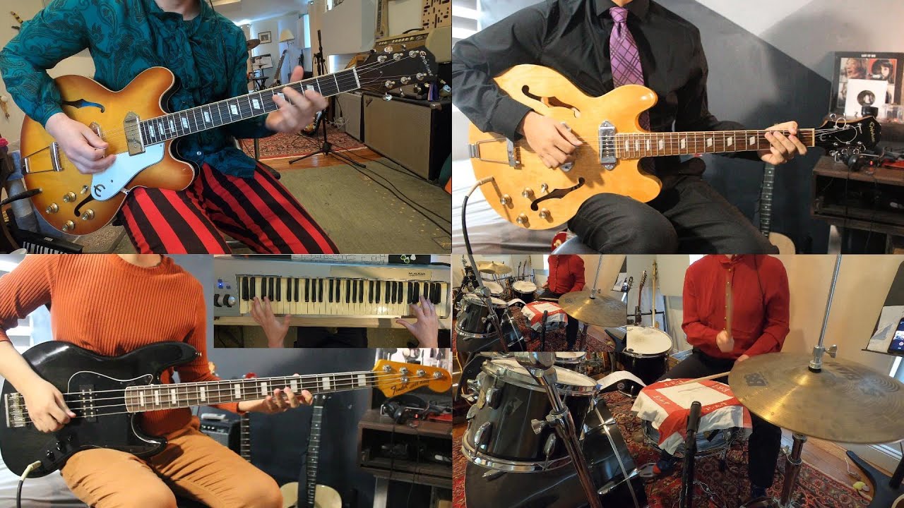 The Beatles - Birthday - (Full Band Cover) ft. @sampopkin